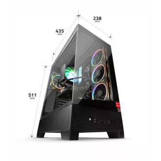 LYNX Challenger Ryzen 5 7600X 32GB 1TB SSD NVMe RTX 5060 8G W11 Otthon