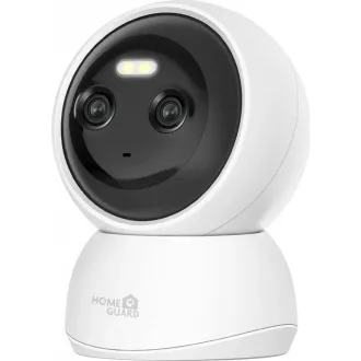 iGET HOMEGUARD HGWIP222 - Kettős lencsés IP kamera, 2K felbontás, 2x optika, hang és éjjellátó funkcióval