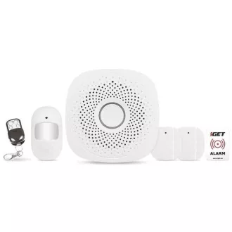 iGET HOME X1 Advanced - Wi-Fi intelligens otthoni riasztó, teljes készlet, Tuya támogatással