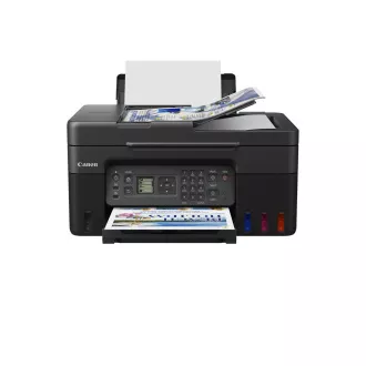 Canon PIXMA nyomtató fekete G4470 (újratölthető tintapatronok) - MF (nyomtatás, másolás, szkennelés, fax), USB, Wi-Fi - A4 11/min.