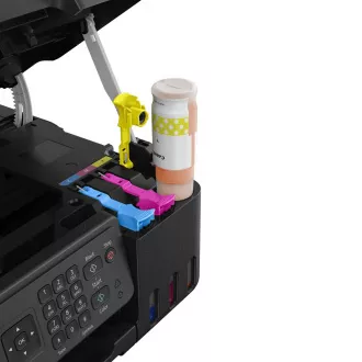Canon PIXMA nyomtató fekete G4470 (újratölthető tintapatronok) - MF (nyomtatás, másolás, szkennelés, fax), USB, Wi-Fi - A4 11/min.