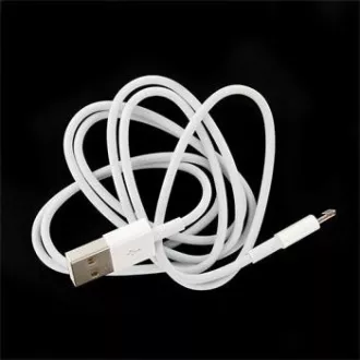APPLE USB kábel lightning csatlakozóval - fehér (ömlesztett csomag) 2m