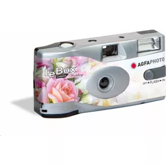Agfaphoto LeBox Wedding Flash 400/27 - eldobható analóg kamera