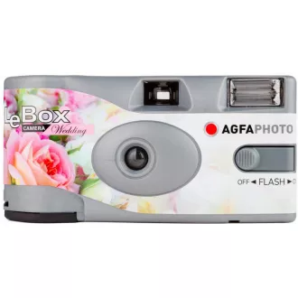 Agfaphoto LeBox Wedding Flash 400/27 - eldobható analóg kamera