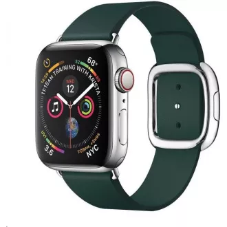 COTEetCI Nobleman bőr mágneses szíj Apple Watchhoz 42 / 44mm zöld