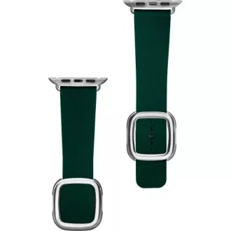 COTEetCI Nobleman bőr mágneses szíj Apple Watchhoz 42 / 44mm zöld