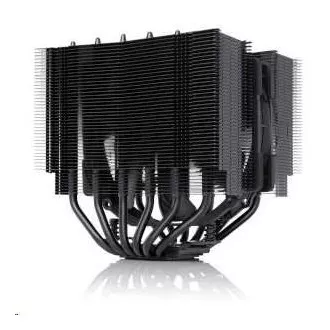 NOCTUA CPU-hűtő NH-D15S CH-BK, 1x 140mm, LGA1851, AM5, fekete, fekete