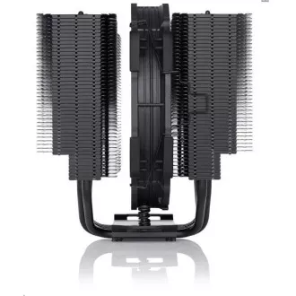 NOCTUA CPU-hűtő NH-D15S CH-BK, 1x 140mm, LGA1851, AM5, fekete, fekete