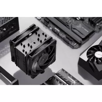 NOCTUA CPU-hűtő NH-U12A chromax.black, LGA1851, AM4