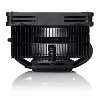 NOCTUA CPU-hűtő NH-L9x65, alacsony profil, 92mm, LGA1851, LGA1700, AM5, fekete, fekete