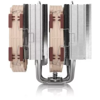 NOCTUA CPU-hűtő NH-D15 G2, 2x 140mm, LGA1851, AM5, barna/ezüst