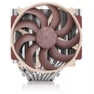 NOCTUA CPU-hűtő NH-D15 G2 LBC, 2x 140mm, LGA1851, AM5, barna/ezüst