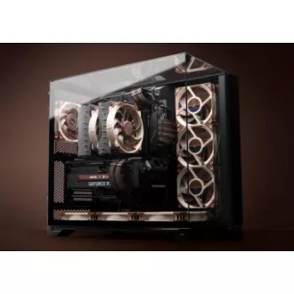 NOCTUA CPU-hűtő NH-D15 G2 LBC, 2x 140mm, LGA1851, AM5, barna/ezüst