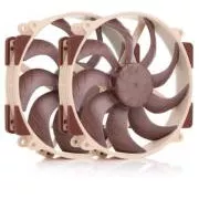 NOCTUA ventilátor NF-A14x25r-G2-PWM-Sx2-PP, 2x 140mm, barna