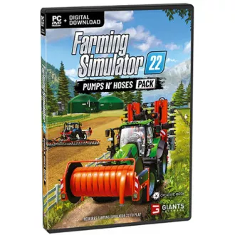 PC játék Farming Simulator 22: Szivattyúk és tömlők csomagja PC játék Farming Simulator 22: Szivattyúk és tömlők csomagja