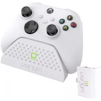 VENOM VS2870 Xbox Series S/X & One White Single Docking Station   1 akkumulátor