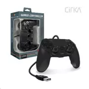 Cirka NuForce vezetékes játékvezérlő PS4/PC/Mac (fekete)