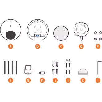 UBNT UVC-G5-Dome - UniFi G5 Dome videokamera 3 csomagban UBNT UVC-G5-Dome - UniFi G5 Dome videokamera 3 csomagban