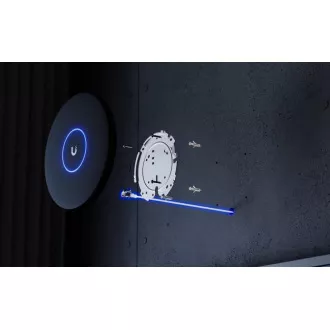 UBNT UniFi U7-Pro-XGS, PoE adapter nélkül, fekete színben