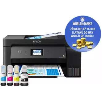 EPSON nyomtató tinta EcoTank L14150, 4in1, 4800x1200, A3 , 38 oldal/perc, USB, Wi-Fi, 5 év garancia ingyenes regisztráció után