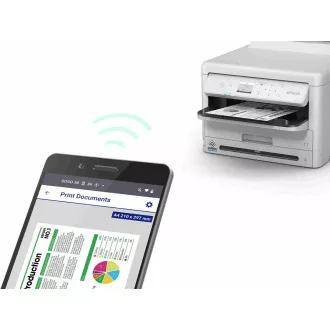 EPSON nyomtató tinta fekete-fehér WorkForce Pro WF-M5399DW, A4, 34 oldal/perc, LAN, Wi-Fi (Direct), USB