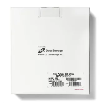 HITACHI LG - Külső DVD-W/CD-RW/DVD±R/±RW/RAM/M-DISC GP70NS50, Blade Ultra Slim, ezüst, doboz SW HITACHI LG - Külső DVD-W/CD-RW/DVD±R/±RW/RAM/M-DISC GP70NS50, Blade Ultra Slim, ezüst, doboz SW