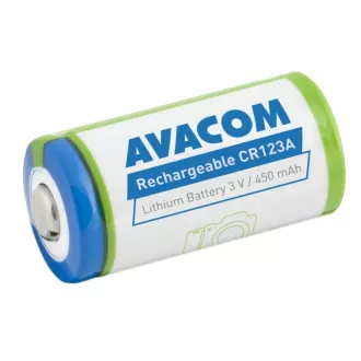 AVACOM újratölthető fotó akkumulátor Avacom CR123A 3V 450mAh 1.4Wh