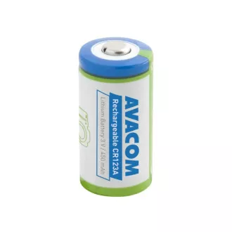 AVACOM újratölthető fotó akkumulátor Avacom CR123A 3V 450mAh 1.4Wh