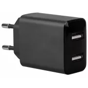 AVACOM HomeNOW 2 hálózati töltő 5V 3, 4A 17W, két USB-A kimenettel