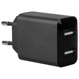 AVACOM HomeNOW 2 hálózati töltő 5V 3, 4A 17W, két USB-A kimenettel