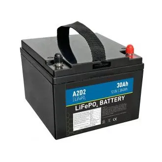 AVACOM A2D2 LiFePO4 akkumulátor, 12, 8 V, 30 Ah, M6