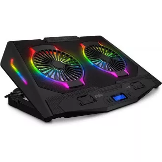 CONNECT IT NEO RGB laptop hűtőpárna, fekete
