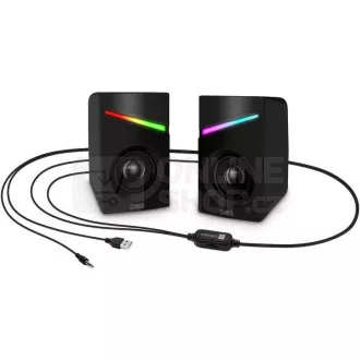 CONNECT IT hangszórók NEO PC, RGB, USB, 3, 5mm, fekete