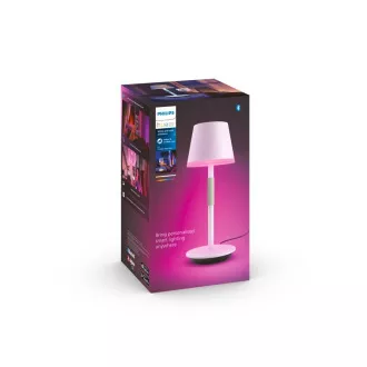 Philips Hue Go hordozható asztali lámpa fehér Philips Hue Go hordozható asztali lámpa fehér