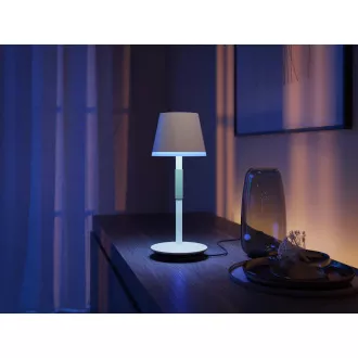 Philips Hue Go hordozható asztali lámpa fehér Philips Hue Go hordozható asztali lámpa fehér