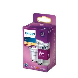 PHILIPS izzó LED klasszikus 35W GU10 WW 36D RF ND SRT4