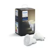 PHILIPS Hue White Ambiance, 2x izzó 4, 2W GU10