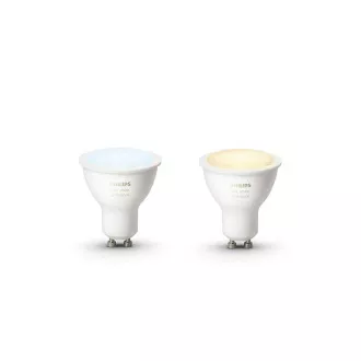 PHILIPS Hue White Ambiance, 2x izzó 4, 2W GU10