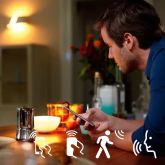 PHILIPS Hue White Ambiance, 2x izzó 4, 2W GU10
