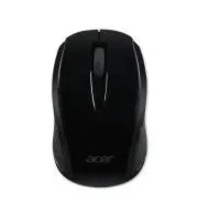 ACER vezeték nélküli egér G69 fekete - RF2.4G, 1600 dpi, 95x58x35 mm, 10 m hatótáv, 2x AAA, Win / Chrome / Mac, (kiskereskedelmi csomag)