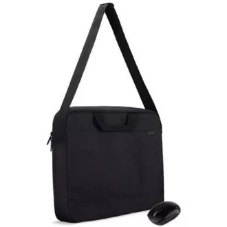 ACER STARTER KIT_15.6 "ABG960 hordtáska fekete és vezetékes egér fekete, 1Y hordható