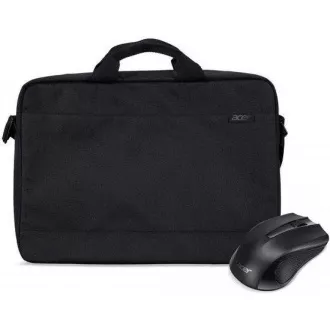 ACER STARTER KIT_15.6 "ABG960 hordtáska fekete és vezetékes egér fekete, 1Y hordható