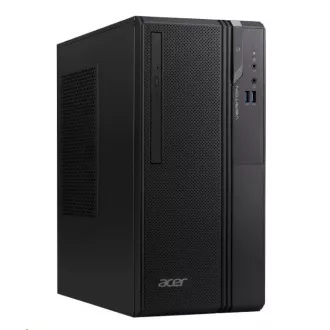 ACER PC Veriton M6680G, i5-11400, 8GB, 256GB M.2 SSD, DVD±RW, Intel UHD, W10P/W11P, fekete színű