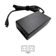 ACER adapter 65W USB TYPE-C, EU POWER CORD (RETAIL PACK), Fekete