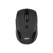 ACER egér, Vezeték nélküli egér MX202 Fekete - RF 2,4 GHz-es dongle, DPI 1000/1200/1600, 6 gombok