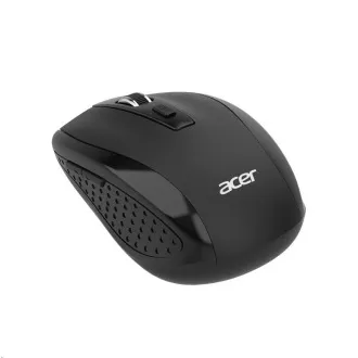 ACER egér, Vezeték nélküli egér MX202 Fekete - RF 2,4 GHz-es dongle, DPI 1000/1200/1600, 6 gombok