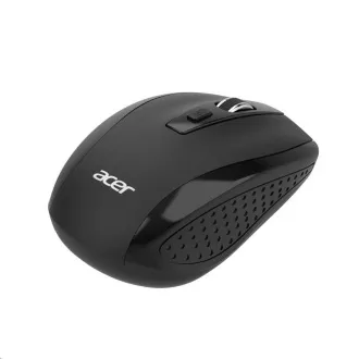 ACER egér, Vezeték nélküli egér MX202 Fekete - RF 2,4 GHz-es dongle, DPI 1000/1200/1600, 6 gombok