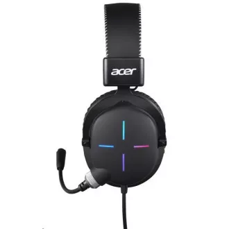 ACER Nitro Gaming Headset II (NHW200), játék headset, 3, 5 mm-es jack csatlakozó, 50 mm-es hangszórók, impedancia 21 Ohm