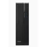 ACER PC Veriton VX2720G, i3-14100, 8GB DDR4, 256GB M.2 SSD, Wifi, DVD±RW, USB KB egér, W11P, 180W, FEKETE