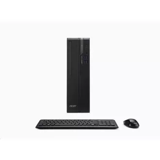 ACER PC Veriton VX2720G, i5-14400, 8GB DDR5, 512GB M.2 SSD, Wifi, DVD±RW, USB KB egér, W11P, 180W, FEKETE ACER PC Veriton VX2720G, i5-14400, 8GB DDR5, 512GB M.2 SSD, Wifi, DVD±RW, USB KB egér, W11P, 180W, FEKETE